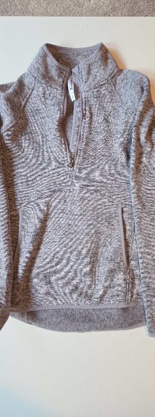 Kyodan Light Gray Quarter-Zip Jogger Pullover